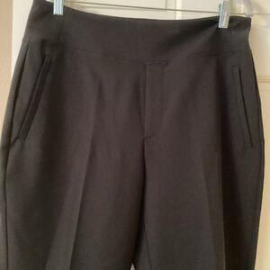 Womens Athleta Pull On Ponte Black Trousers